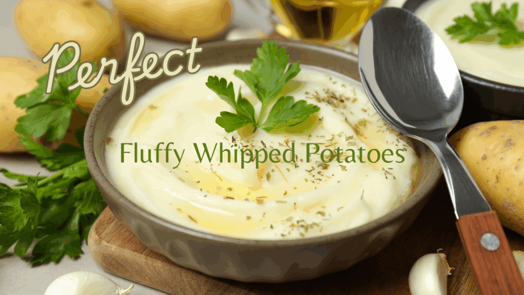 bowl of fluffy mashed potatoes