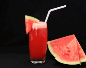 juice made from overripe watermelon