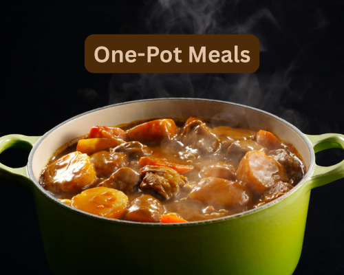 home cooking - one-pot meals in one cooking vessel